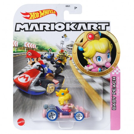 Carro Hot Wheels Mariokart - Baby Peach (8949)