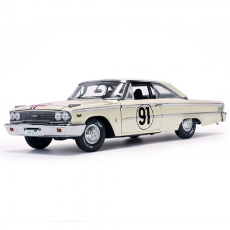 Carro Sun Star Ford Glx.500 Xl 91 H.gred.1963 Escala 1/18 - Creme