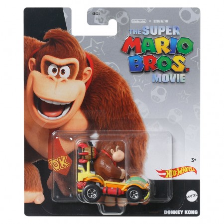 Carro Hot Wheels The Super Mario Bros. Movie - Donkey Kong (8404)