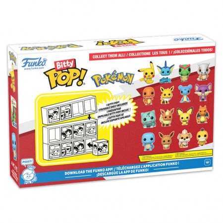 Funko Bitty Pop Pokemon - Pikachu 4-pack (81132)