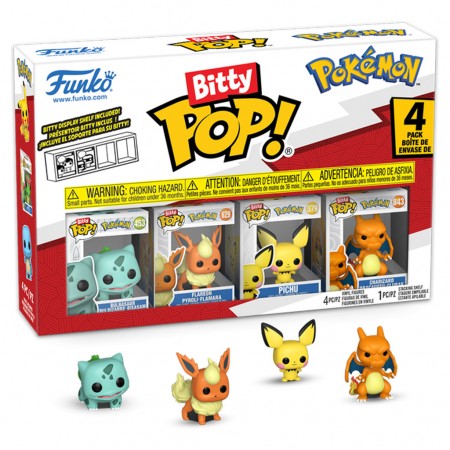 Funko Bitty Pop Pokemon - Bulbasaur 4-pack (81134)