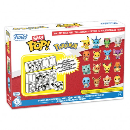 Funko Bitty Pop Pokemon - Bulbasaur 4-pack (81134)
