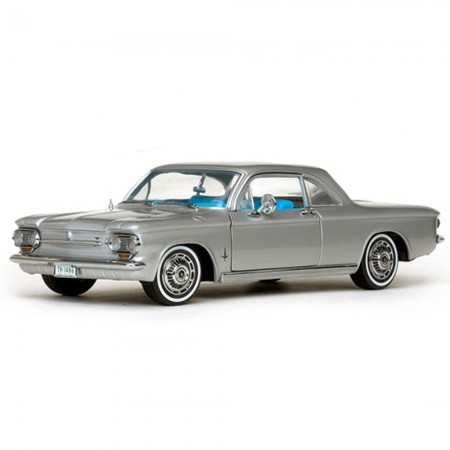 Carro Sun Star Chev.corvair Coupe Satin 1963 Escala 1/18 - Cinza
