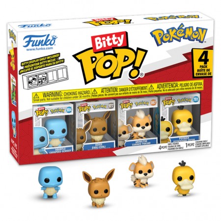 Funko Bitty Pop Pokemon - Squirtle 4-pack (81135)