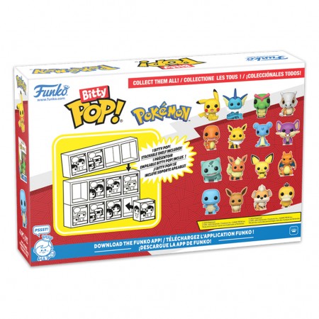 Funko Bitty Pop Pokemon - Squirtle 4-pack (81135)