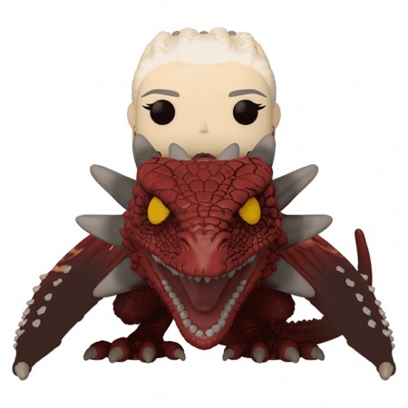 Funko Pop Rides Game Of Thrones: House Of The Dragon - Rhaenys Targaryen With Meleys 124