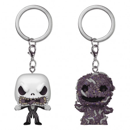 Chaveiro Funko Pop Keychain Disney The Night Before Christmas - Jack Skellington & Oogie Boogie 2-pack (82402)