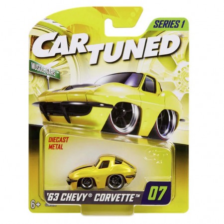 Carro Mga Entertainment Car Tuned - '63 Chevy Corvette (51371)