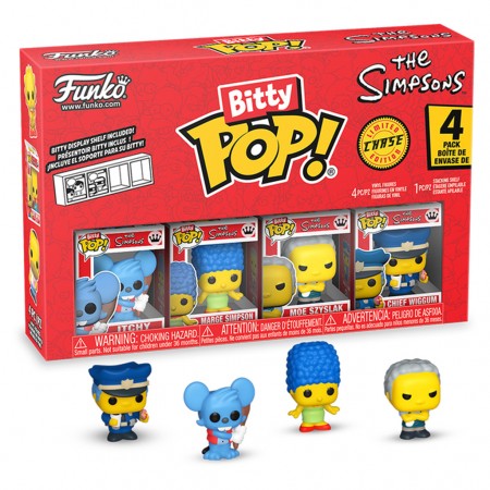 Funko Bitty Pop The Simpsons - Itchy 4-pack (85708)
