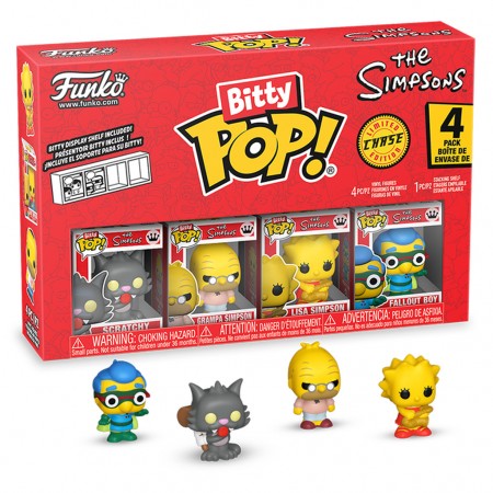 Funko Bitty Pop The Simpsons - Scratchy 4-pack (85710)