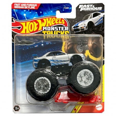 Hot Wheels Monster Trucks: Fast And Furious - Nissan Skyline (jdp79)
