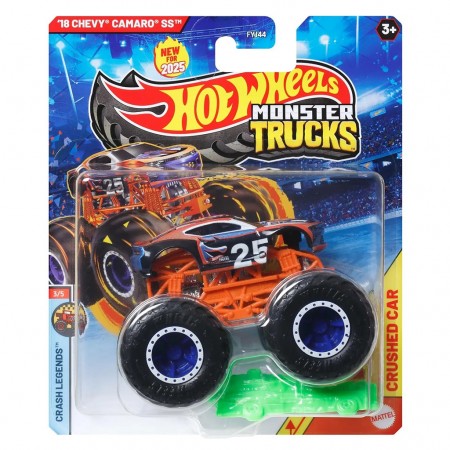Carro Hot Wheels Monster Trucks - '18 Chevy Camaro Ss (jdp69)