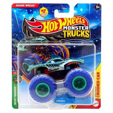 Carro Hot Wheels Monster Trucks - Shark Wreak (jcd80)