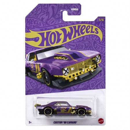 Carro Hot Wheels 57th Anniversary 1/6 - Custom '68 Camaro