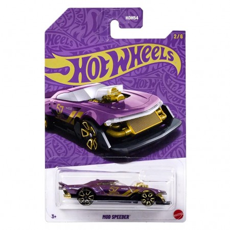 Carro Hot Wheels 57th Anniversary 1/6 - Mod Speeder Jdm27 (4738)