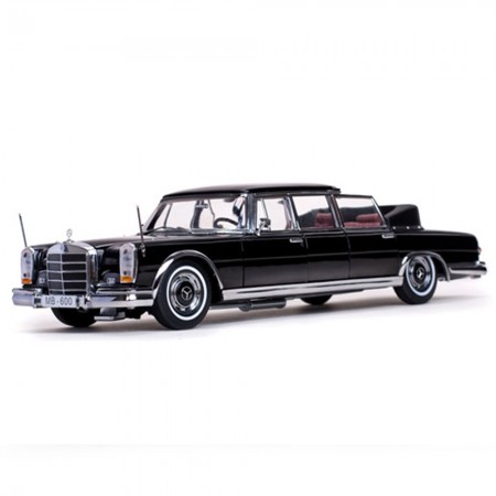Carro Sun Star M.benz 600 Landaulet 1966 Escala 1/18 - Preto