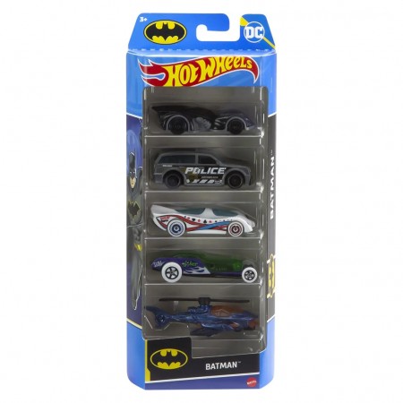 Carrinhos Hot Wheels 5-pack - Batman (htv44)