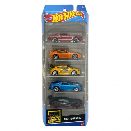 Carrinhos Hot Wheels 5-pack - Nightburnerz (htv43)