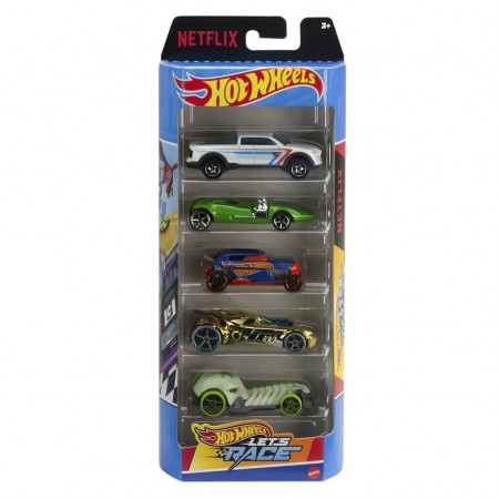 Carrinhos Hot Wheels 5-pack - Lets Race (htv42)