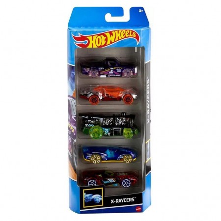 Carrinhos Hot Wheels 5-pack - X-raycers (htv41)