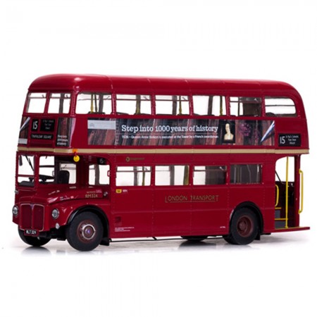 Onibus Sun Star Routemaster Escala 1/24 - Vermelho