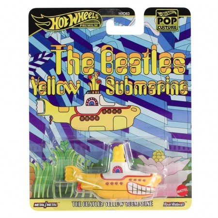 Carro Hot Wheels Premium: The Beetles Yellow Submarine Jbl74 (3158)