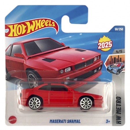 Carro Hot Wheles Hw Metro 4/5 - Maserati Shamal (hyw21)