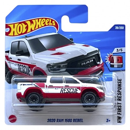 Carro Hot Wheels Hw First Response 3/5 - 2020 Ram 1500 Rebel (hyw91)