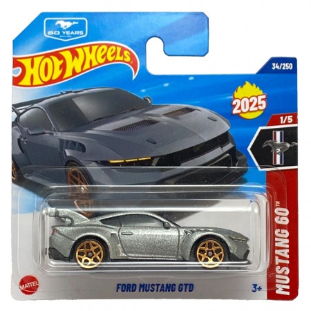 Carro Hot Wheels Mustang 60 1/5 - Ford Mustang (hyw19)