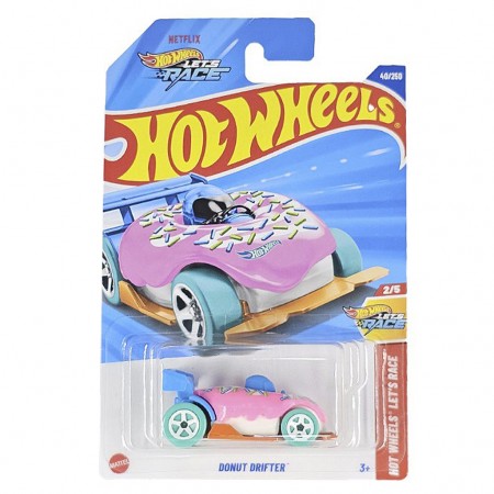Carro Hot Wheels Fast Foodie 1/5 - Donut Drifter Hyw92