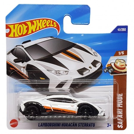 Carro Hot Wheels Safari Mode 1/5 - Lamborghini Huracn Sterrato (hyw93)