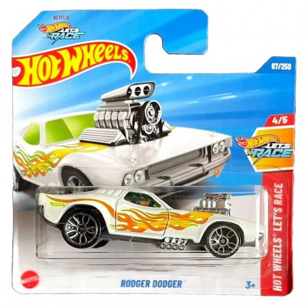 Carro Hot Wheels Lets Race 1/5 - Rodger Dodger (hyx12)