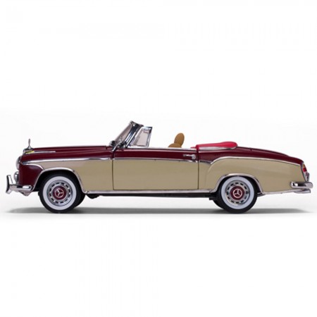 Carro Sun Star M.benz 220 Se Conv. 1958 Escala 1/18 - Vermelho