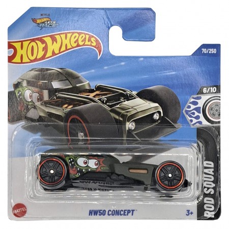 Carro Hot Wheels Rod Squad 6/10 - Hw50 Concept (hyx15)