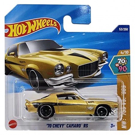 Carro Hot Wheels Hw: '70s Vs, '90s - '70 Chevy Camaro Rs (hyx03)