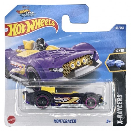 Carro Hot Wheels X-raycers 4/10 - Monteracer (hyx09)