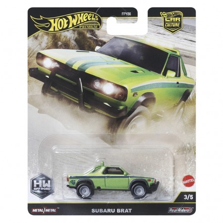 Carro Hot Wheels Premium: Hw Off Road 3/5 - Subaru Brat Jbk72 (2434)