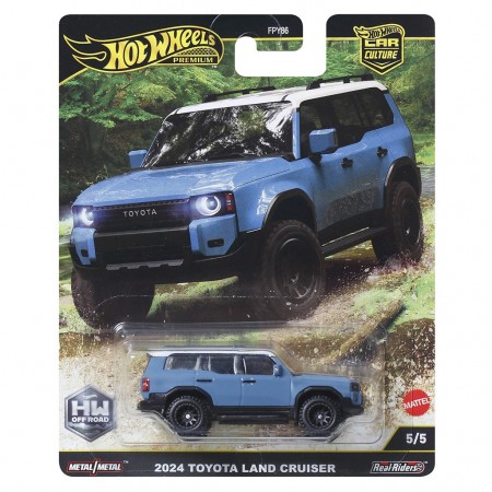 Carro Hot Wheels Premium: Hw Off Road 5/5 - 2024 Toyota Land Cruiser (jbk52)