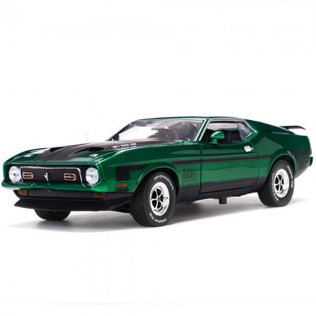 Carro Sun Star Ford Mustang Mach I G 1971 Escala 1/18 - Verde