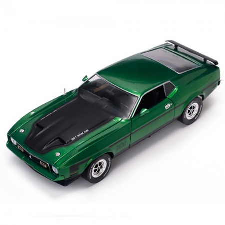 Carro Sun Star Ford Mustang Mach I G 1971 Escala 1/18 - Verde