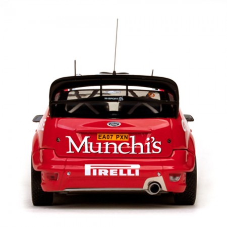 Carro Sun Star Ford Focus Rs Wrc08 9 F.vill 2009 Escala 1/18 - Vermelho
