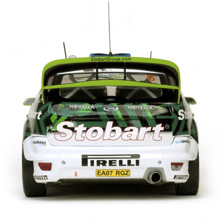 Carro Sun Star Ford Focus Rs Wrc08 6 J.ande 2010 Escala 1/18 - Branco e Verde
