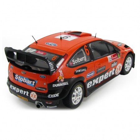 Carro Sun Star Ford Focus Rs Wrc08 6 H.solb 2010 Escala 1/18 - Laranja