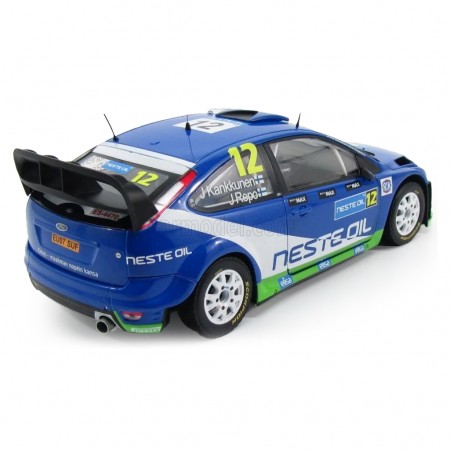 Carro Sun Star Ford Focus Rs Wrc08 12 J.kank 2010 Escala 1/18 - Azul