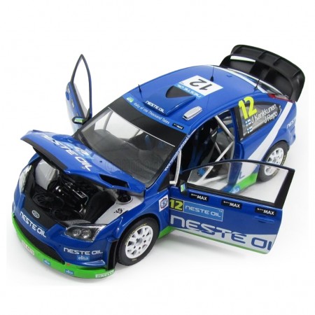 Carro Sun Star Ford Focus Rs Wrc08 12 J.kank 2010 Escala 1/18 - Azul