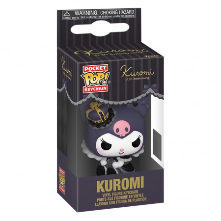 Chaveiro Funko Pop Keychain Kuromi 20th Anniversary - Kuromi (87129)