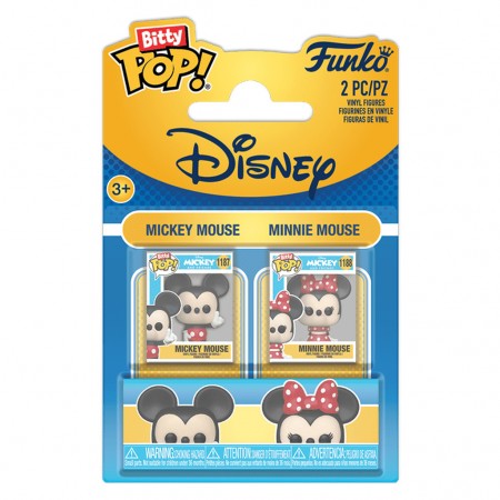 Funko Bitty Pop Disney - Mickey Mouse & Minnie Mouse 2-pack (88879)