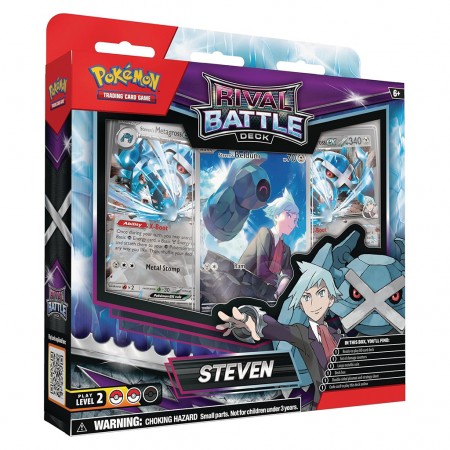 Cartas Pokemon Tcg: Rival Battle Deck - Steven (11186)