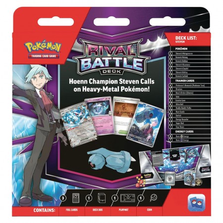 Cartas Pokemon Tcg: Rival Battle Deck - Steven (11186)