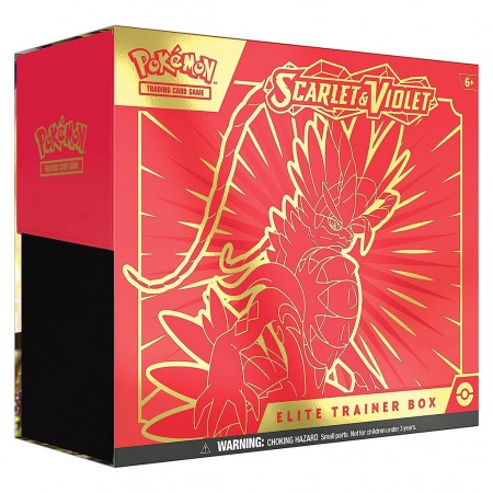 Cartas Pokemon Tcg: Scarlet & Violet: Elite Trainer Box - Koraidon (85458)